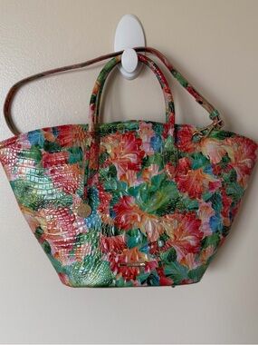 BRAHMIN Mira Oversized Tote Handbag - Taffy Melbourne